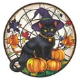 thumbnail image 2 of Blueek Halloween Diamond Painting Art Kits for Adults,Stained Glass Black Cat Art,5D Diamond Painting Accessories Diamond Art Kits,Round Full Drill Art Kits- Decor&Gift-15x15 Inch, 2 of 7