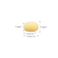 thumbnail image 2 of Uxcell 12mm Length Yellow Mic Cover Headset Windscreen Foam 10 Pack, 2 of 5