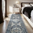 thumbnail image 3 of -Runner Rug X Rugs for Living Room- Machine Washable Rug-Soft Living Room Rug-Vintage Non Slip Carpet-Rugs for Bedrooms Dining Office, 3 of 6