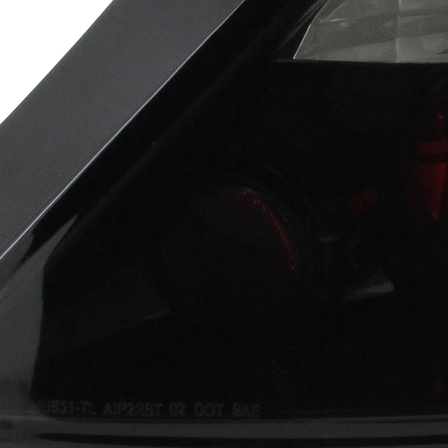 Spec-D Tuning Black Smoke Tail Lights Compatible with 2006-2011 Honda Civic Coupe 2 Door, Left + Right Pair Assembly