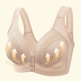 thumbnail image 5 of SDNall Bras for Women 3Pc No Underwire Traceless No Steel Ring Breathable Gathering Front Bra Woman Underwear Comfort Bra, 5 of 9