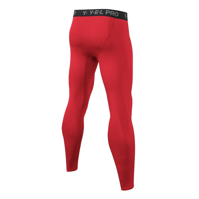 Kayannuo Sweat Pants for Men Spring Clearance Men's Sports Stretch Leggings  Trousers Breathable Quick-drying Wicking Fitness Pants Red 