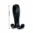 thumbnail image 3 of Plastic S‑Shaped Shower Curtain Rod Hook, Double‑End Hanging Hook for Bathroom Closet, 3 of 5