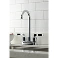 thumbnail image 2 of Kingston Brass KB8491EFL Centurion Two-Handle 2-Hole Deck Mount Bar Faucet in Polished Chrome, 2 of 7