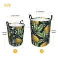 thumbnail image 5 of Fotbe Citrus Fruits Elegant Lemons Laundry Basket with Handles, Waterproof Large Laundry Hamper, Wash Bag for Corner Dorm, Rolling Laundry Basket with Handles-Small, 5 of 8