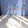 thumbnail image 2 of Carillón de viento de cristal, adornos de cuentas de árbol de la vida, decoración de jardín para el hogar (7 uds) Likrtyny Para estrenar, 2 of 6