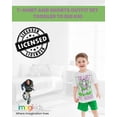 thumbnail image 4 of Disney Pixar Lightyear Buzz Lightyear Toddler Boys T-Shirt and Mesh Shorts Outfit Set Toddler to Big Kid, 4 of 5