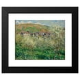 thumbnail image 2 of Claude Monet 24x20 Black Modern Framed Museum Art Print Titled - Flowering Plum Trees (1879), 2 of 5