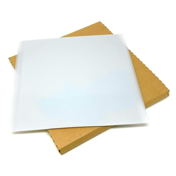 10 Pack Clear Petg Sheets - 0.02 (20 Mil) - 12 Inches X 12 Inches - 10 Sheets For Thermoforming