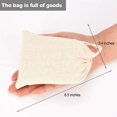thumbnail image 4 of 600 Pack Cotton Muslin Bags Sachet Bag Multipurpose Drawstring Bags (4 x 6 Inches), 4 of 5