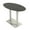 Asian Night w/Silver Base, variant on 60" Small Boat Oval Bistro Height Table Double Metal Base Bar Table