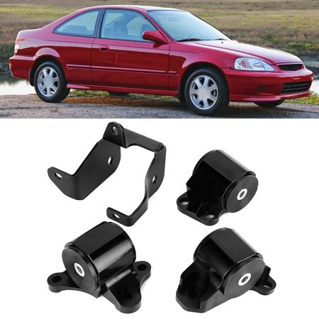 Black Engine Billet Motor, Engine Motor Mounts High Density Wear Engine