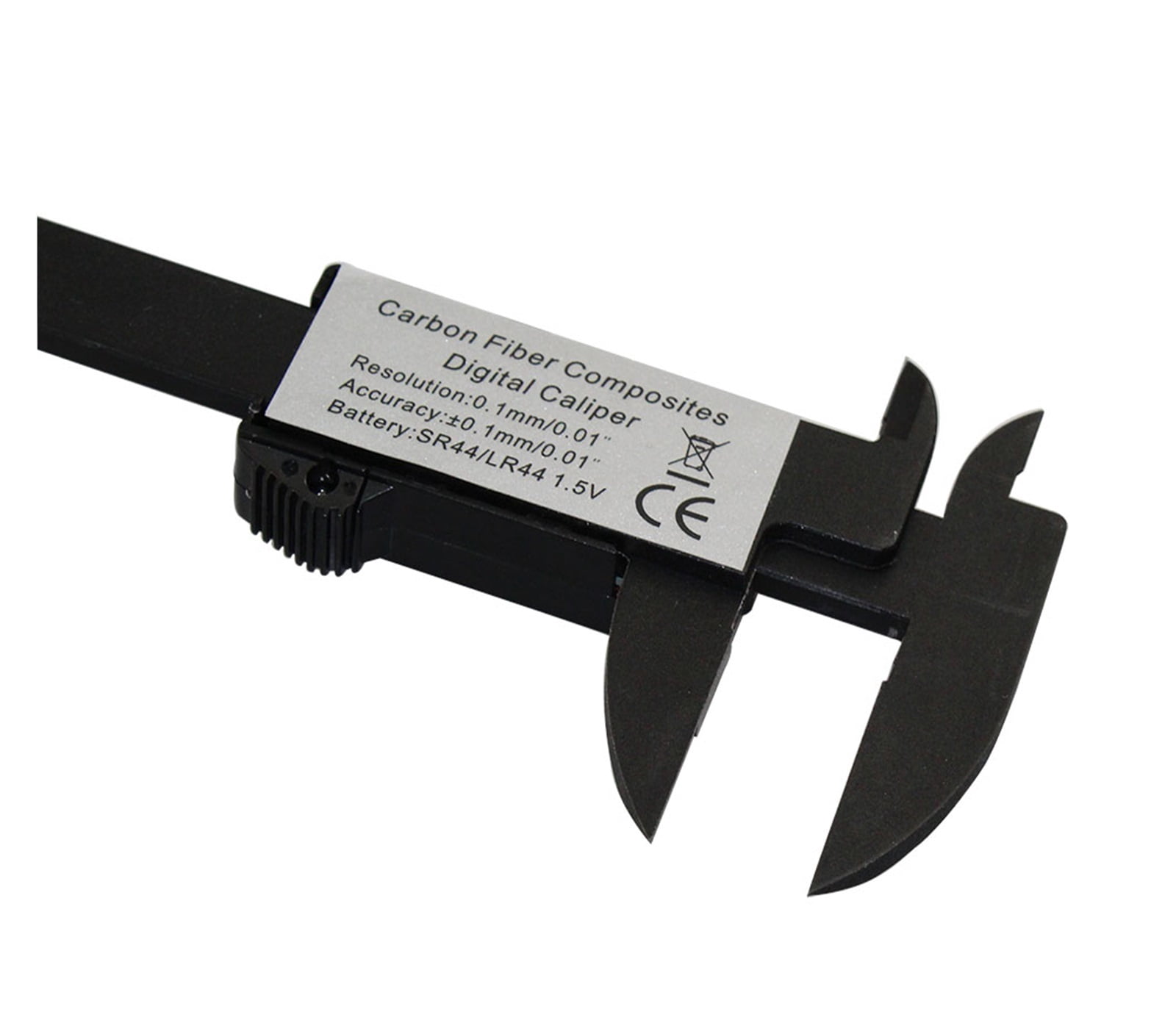 150mm/6" LCD Digital Electronic Carbon Fiber Vernier Calipers Gauge Micrometer With Large LCD Screen Display Inch/Metric ,Complete Kit