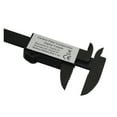 thumbnail image 3 of 150mm/6" LCD Digital Electronic Carbon Fiber Vernier Calipers Gauge Micrometer With Large LCD Screen Display Inch/Metric ,Complete Kit, 3 of 6