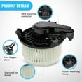 thumbnail image 7 of Nilight HVAC Heater Blower Motor Fit for Toyota 4Runner Avalon Camry Highlander Tundra Venza, Lexus ES300h ES350 GX460 RX350 RX450h, Dodge Journey 2014-2020, 7 of 7