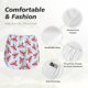 thumbnail image 4 of Balery Cartoon Lobsters 1 Pantalones cortos deportivos para mujer con forro y dos bolsillos, elásticos, para entrenamiento, gimnasio, yoga-Medium, 4 of 7