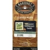 Baronet Coffee Single Fair Trade Organic Espresso ESE Pods