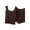Coffee, variant on SuDongPo Womens Pajamas Sets Soft Comfy Sleeveless Sleepwear Tank Top and Ruffle Shorts Pjs Set Summer 2 Piece Loungewear