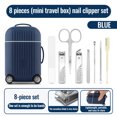 thumbnail image 1 of WIZUTIZ 8pcs Modern Nail Clipper Set with Storage Case Stainless Steel Fingernail Tools Including File Tweezers Ear Pick Cuticle Pusher Holiday Saving, 1 of 3