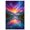 Unframe-style, variant on Vibrant Galaxy Mountain Lake Wall Art Poster Cosmic Nature Starry Sky Decor