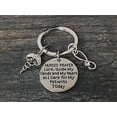 thumbnail image 3 of Infinity Collection Nurse Keychain with Birthstone Charm, Nurse Gift, Nurse Prayer Keychain, Nursing Keychain makes Perfect Nurses Gift (April), 3 of 7