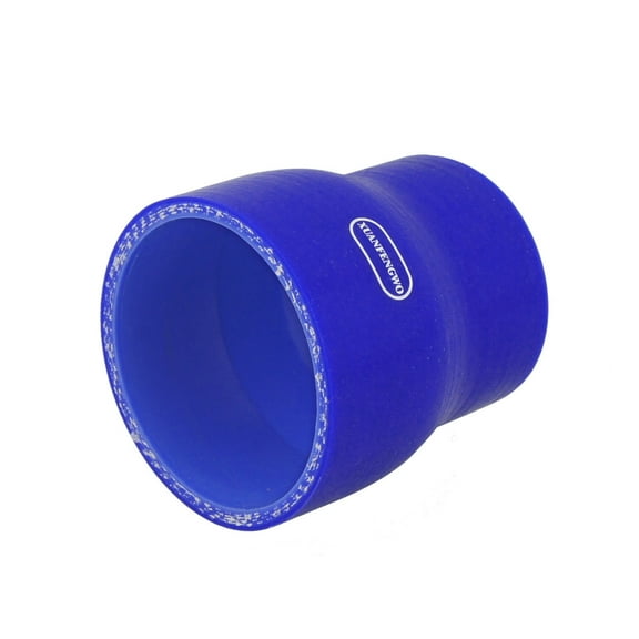Unique Bargains 2" to 2.5" Reducer Straight Silicone Hose Coupler Turbo Intercooler Intake Pipe