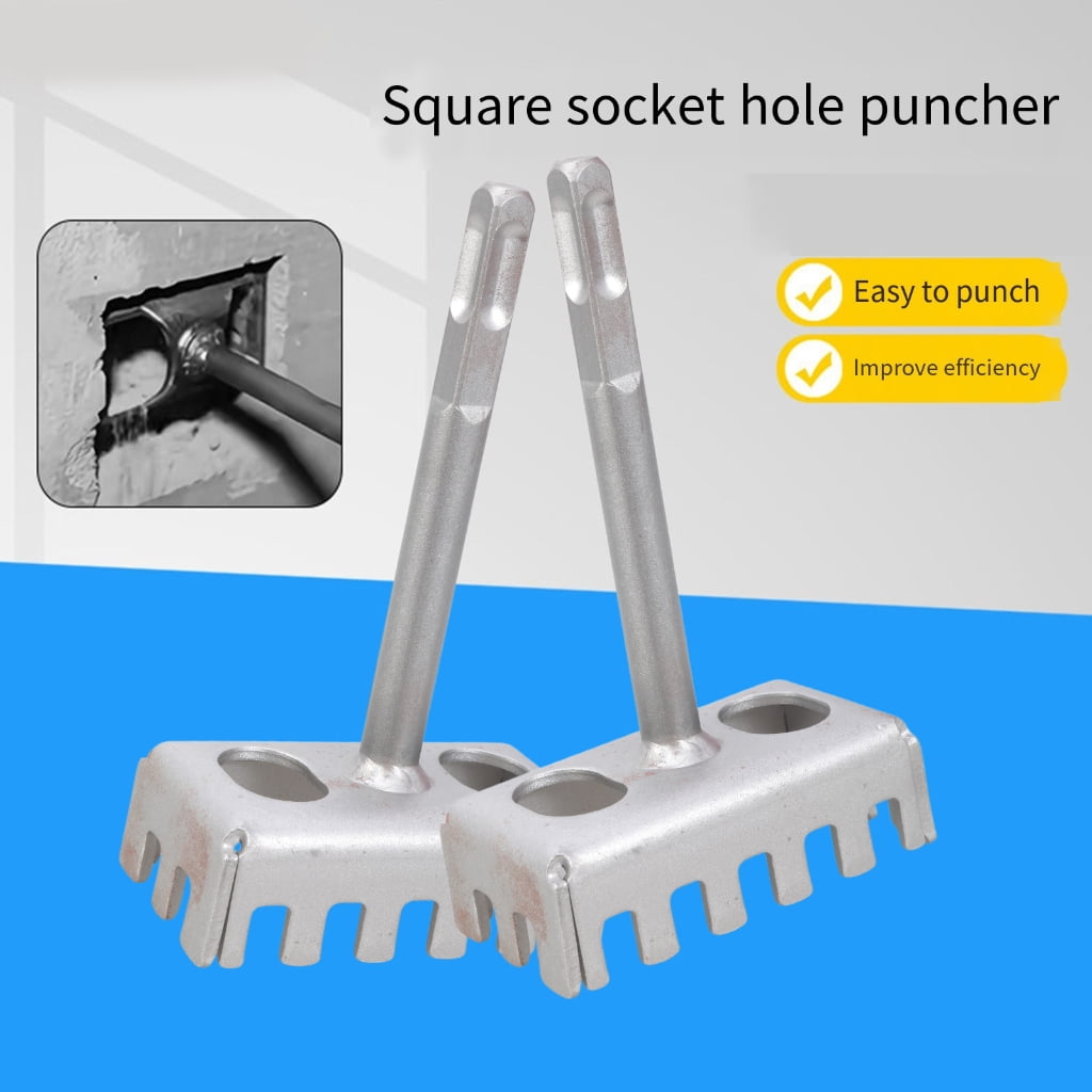 Electric Box Hole Cutter Square Socket Punch Tool for Electricity Installation