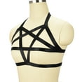 thumbnail image 3 of Sonducket Club nocturno Mujeres Sujetador sexy Bralette Mujer Luna de miel Erótico Ver a través del pecho Envoltura Ropa interior Foreplay Ropa Ropa interior, 3 of 6
