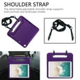 thumbnail image 2 of Dteck Crossbody Case For 10.2 inch iPad 8th Generation / iPad 7th Generation / iPad Air 3 / iPad Pro 10.5 inch, Kids Shock Proof Protective Light Weight Cover Handle Stand with Shoulder Strap, Purple, 2 of 6