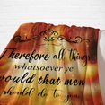 thumbnail image 4 of Positive Inspirational Quotes Throw Blanket - Bible Therefore All Things Whatsoever Flannel Blanket, Inspirational Gifts for Women, Girls, Teens - Soft & Cozy Blanket for All Season 40x50 Inch, 4 of 6