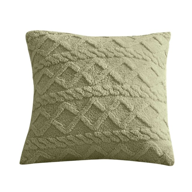 Housse de Coussin en Peluche pour Canapé Chambre Hall Moins de 10