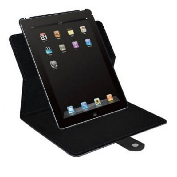 Macally SHELLSTAND2 Carrying Case Apple iPad Tablet, Black