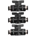 thumbnail image 2 of 10mm Push Connect Valve Ball Valve 10mm Air Flow Control Valve Quick Connect Valve Tube Fittings 3, 2 of 5