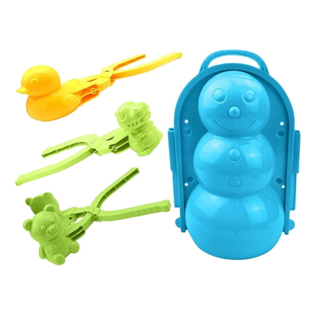 4 piezas de clip para bolas de nieve, lindo y creativo juguete de C Zulema Clip para hacer bolas de nieve