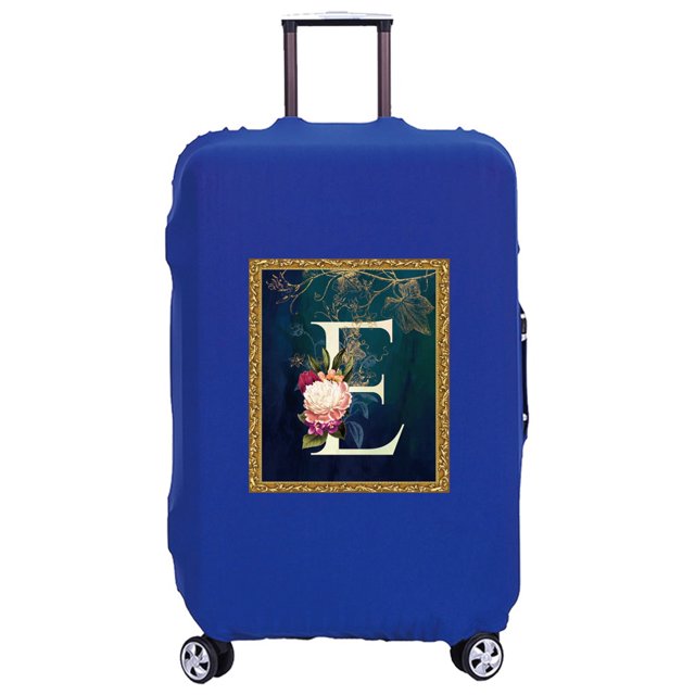 New Travel Suitcase Luggage Covers Protective Covers Scratch Proof Dust Cover Reusable Dust Cover Flower Pattern Series 8flowerE L