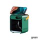 thumbnail image 3 of Naiovety Enfriador de aire eléctrico ABS, Control de botón portátil, Motor sin escobillas, ventilador de refrigeración de funcionamiento Electrodomésticos Verde, 3 of 6