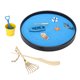 thumbnail image 4 of Decoración de mesa de arena, océano, playa, micropaisaje, bandeja redonda de escritorio, accesorios de manualidades para manualidades, 4 of 8