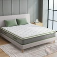 thumbnail image 6 of Novilla 10'' Hybrid Mattress Gel Memory Foam Pocket Spring Mattresses for Cool Sleep, Twin, 6 of 9