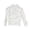 White, variant on Toddler Girls' Base Layer Top Long Sleeve Fashion Cotton T-Shirt Ruffled Hem Top Children Clothing Size 18-24 Months ,Black