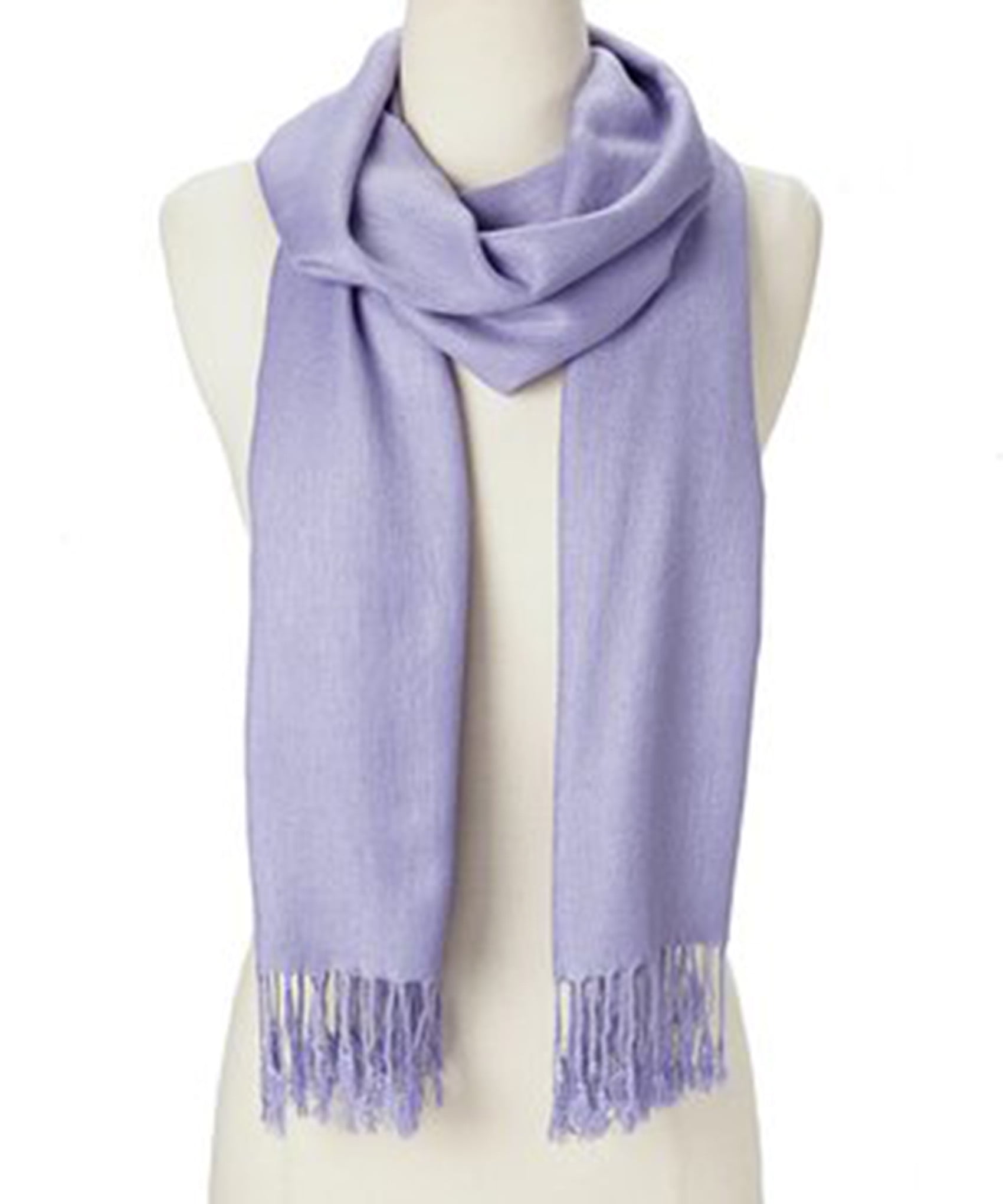 Oussum Purple Solid Scarfs for Women Fashion Warm Neck Womens Winter