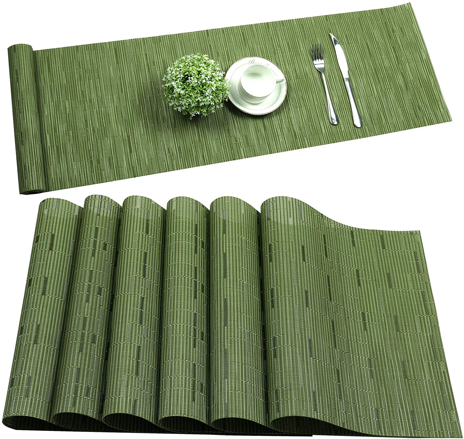 Placemats, HeatResistant Placemats Stain Resistant AntiSkid Washable