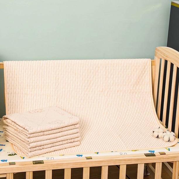 Almohadilla para pañales para bebés, impermeable, lavable, de algodón de colores, almohadilla para pañales para bebés, almohadilla para el cuidado maternal, tapete para menstruación de verano