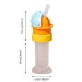 thumbnail image 3 of Tong Water Bottle Spout Conversion Cap With Soft Silicone Makes Drinking Adapter For Bottles Reusable Caps Lid Universal Can Lids, 3 of 4