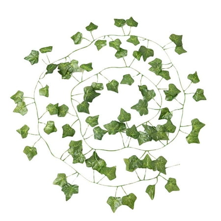 

ABIDE 12 Pieces Wall Hanging Decoration Artificial Plant Garland Leaves Vine Ornament Party Layout for Home Bedroom Office