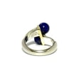 thumbnail image 3 of Pre-Owned Tiffany Women's Silver Gold Lapis Lazuli Combination Ring, 3 of 10