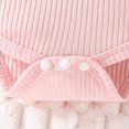 thumbnail image 6 of HCNTES Baby Girl Clothes Winter 3 6 9 12 18 Months Baby Girl Clothes Long Sleeve Romper Set Floral Flare Pants Set With Headband Baby Clothes Girl, 6 of 7