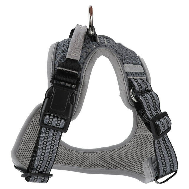 Pet Harness, Explosion Proof Breathable Mesh Pet Chest Harness For Night Walking For Small Medium Large Dogs L