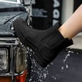 thumbnail image 2 of Crunowin Women's Ankle Rain Boots, Versatile Lightweight Casual Waterproof Everyday Outdoor Shoes Black 7.5, 2 of 8