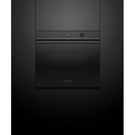 Fisher & Paykel - Contemporary 30" Built-In Single Electric Convection Oven - Black