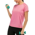 thumbnail image 4 of Women Yoga Fitness Activewear Quick Dry Gym Running Workout T-Shirt Short Sleeve, 4 of 6